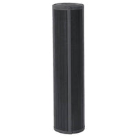 Tappeto Rettangolare Grigio 80x200 cm in Bambù 376910