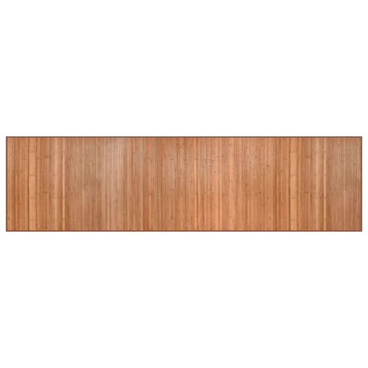 Tappeto Rettangolare Natura 80x300 cm in Bambù