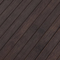 Tappeto Rettangolare Marrone Scuro 80x300 cm in Bambù 376917