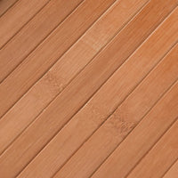 Tappeto Rettangolare Naturale 80x1000 cm in Bambù 376931