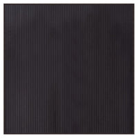 Tappeto Quadrato Marrone Scuro 100x100 cm in Bambù
