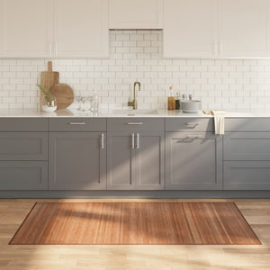 Tappeto Rettangolare Naturale 100x200 cm in Bambù