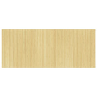 Divisorio-Paravento Ambienti Naturale Chiaro 165x400 cm in Bambﾨﾴ