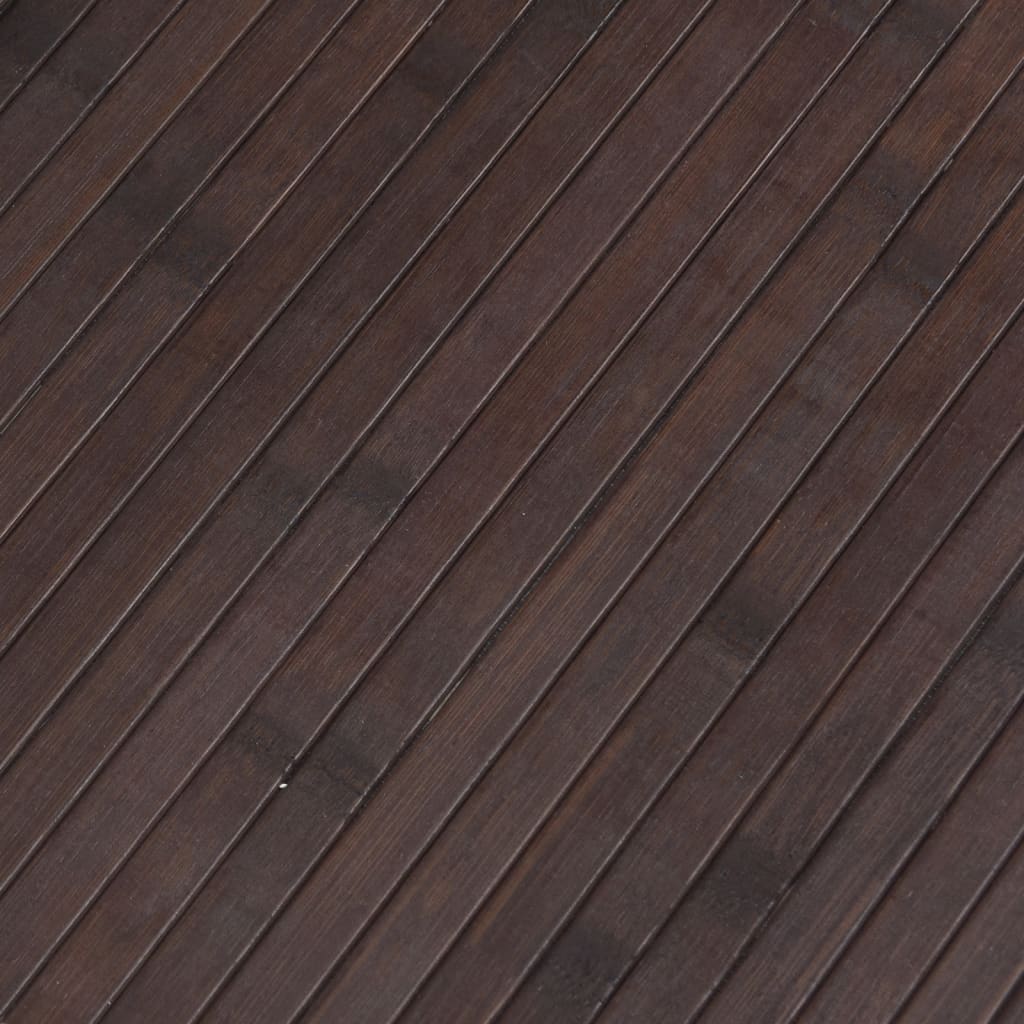 Divisorio Ambienti Marrone Scuro 165x800 cm in Bambù 377016