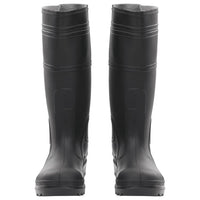 Stivali da Pioggia Neri Misura 38 in PVCcod mxl 115660