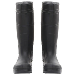 Stivali da Pioggia Neri Misura 39 in PVC 137588