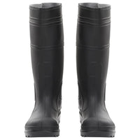 Stivali da Pioggia Neri Misura 40 in PVC