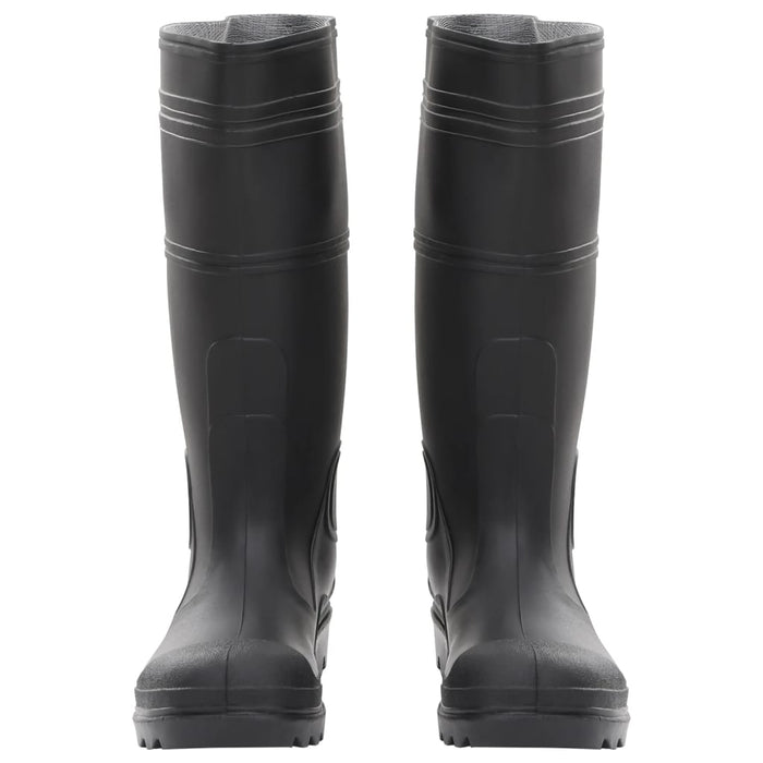Stivali da Pioggia Neri Misura 40 in PVC