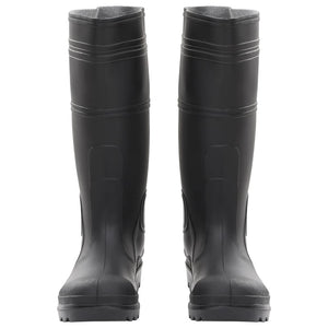 Stivali da Pioggia Neri Misura 40 in PVC 137589