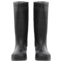 Stivali da Pioggia Neri Misura 44 in PVC 137593
