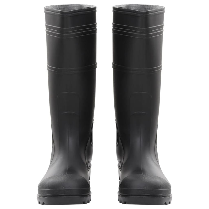 Stivali da Pioggia Neri Misura 44 in PVC 137593
