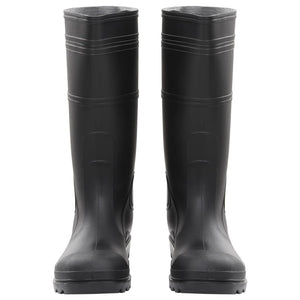 Stivali da Pioggia Neri Misura 45 in PVC
