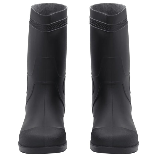 Stivali da Pioggia Neri Misura 43 in PVC 137610
