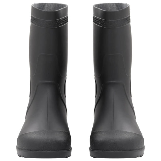 Stivali da Pioggia Neri Misura 46 in PVC 137613