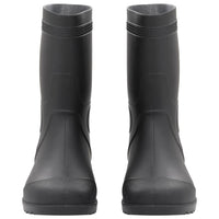 Stivali da Pioggia Neri Misura 46 in PVC