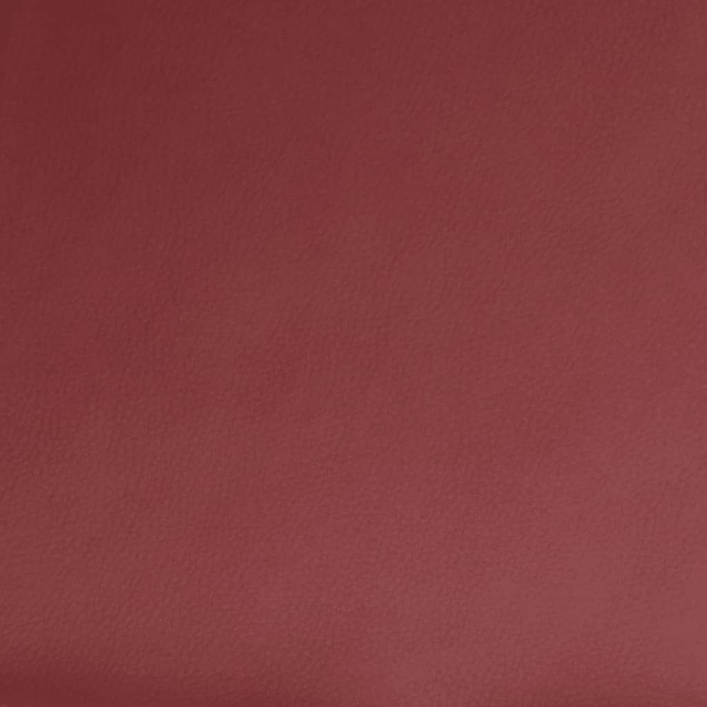 Poltrona Reclinabile Rosso Vino in Similpelle 374137