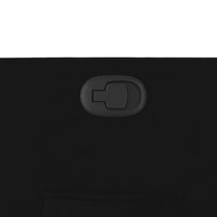 Poltrona Reclinabile in Tessuto Nero 374167