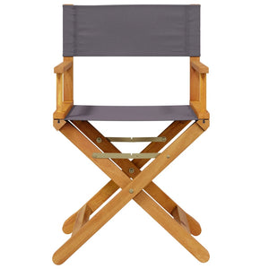 Sedie Pieghevoli da Giardino 2 pz Grigio Scuro in Tessuto 365836