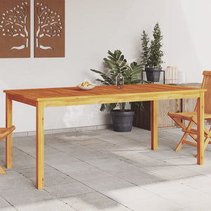 Tavolo da Pranzo da Giardino 180x90x75 cm Legno Massello Acaciacod mxl 90627