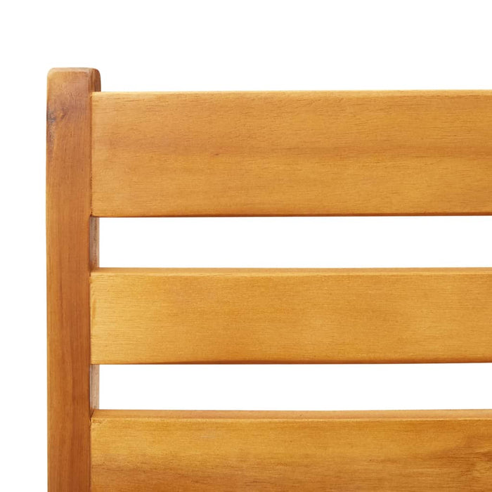 Poltrone da Giardino 2 pz 66,5x65x81 cm Legno Massello Acacia 366374