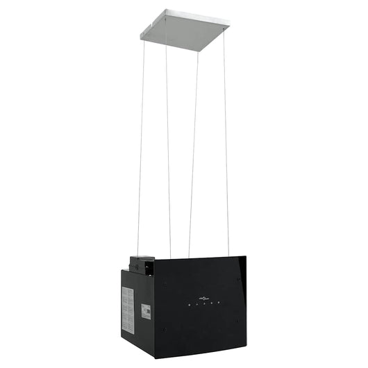 Cappa da Cucina ad Isola con Sensore Tattile LCD-Cappa a Isola Vetro Temperato