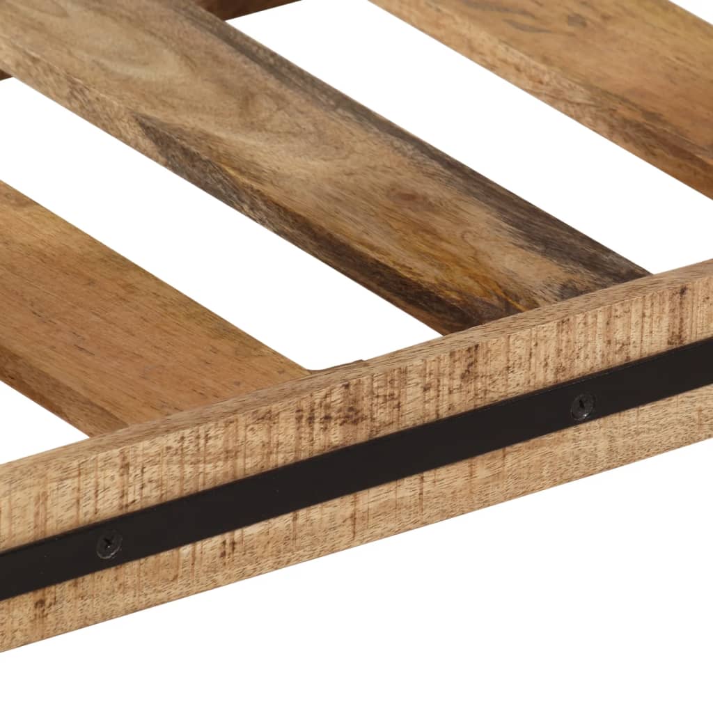 vidaXL Tavolo Consolle 100x35x75 cm in Legno Massello di Mango