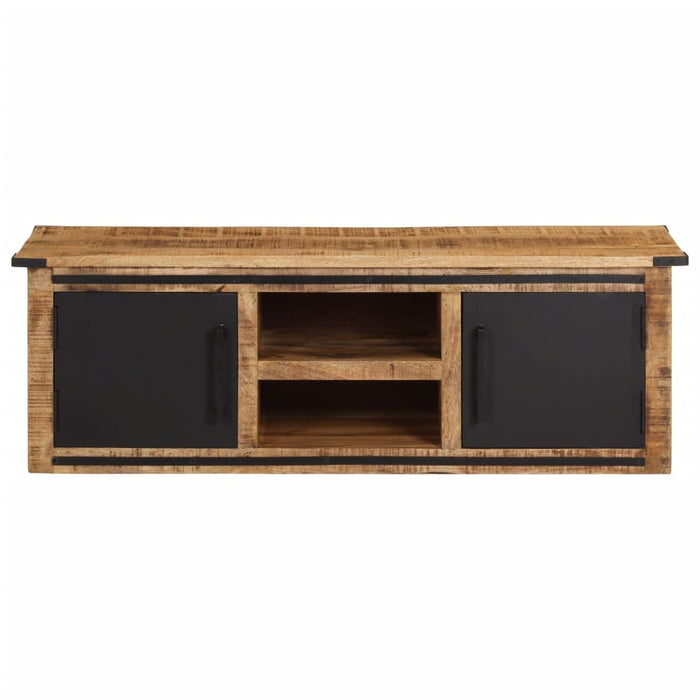 Mobile Porta TV con Ante 105x35x36cm in Legno Massello di Mango 374062