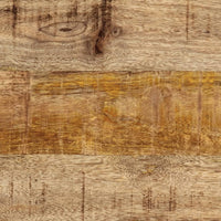 vidaXL Carrello da Cucina 60x40x80 cm Legno Massello di Mango Grezzo