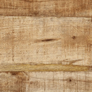 Tavolino da Salotto 55x55x45 cm Legno Massello di Mango Grezzo 374068