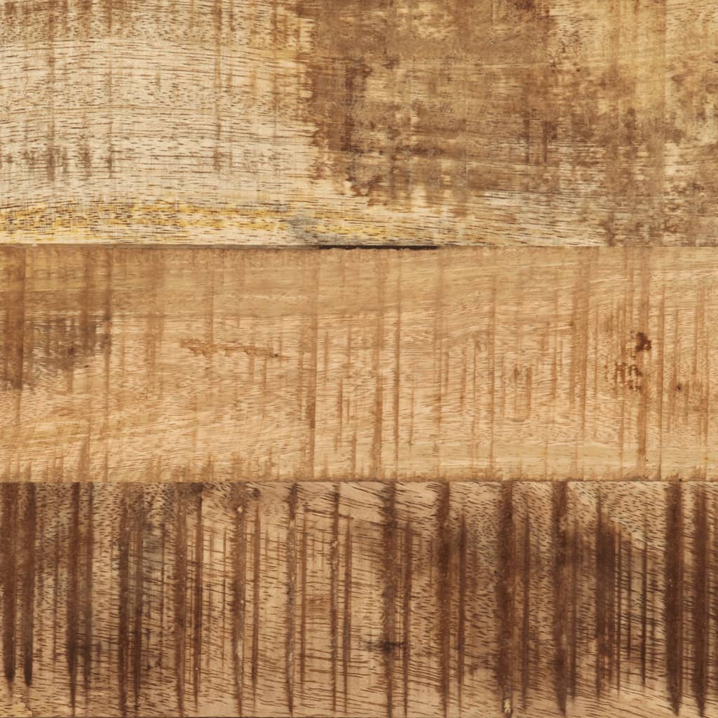 vidaXL Tavolino 100x50x35 cm in Legno Massello di Mango Grezzo