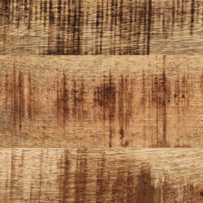 vidaXL Tavolo Consolle 70x35x70 cm in Legno Massello di Mango Grezzo