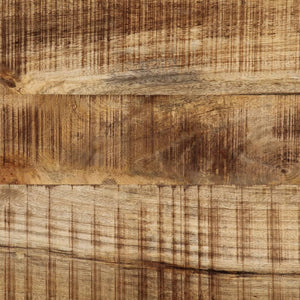 vidaXL Tavolo Consolle 100x35x70 cm in Legno Massello di Mango Grezzo