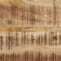 Tavolo da Pranzo 110x55x75 cm in Legno Massello di Mango Grezzo