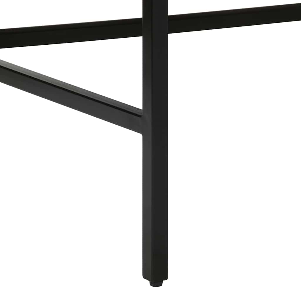 Tavolino Consolle 100x55x75 cm Legno Massiccio Grezzo Mango 374103