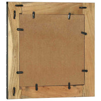 Specchi  2 pz 50x2x50 cm Legno Solido Acacia 374116