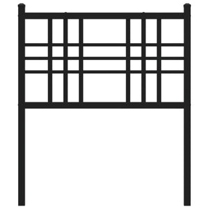 Testiera in Metallo Nero 75 cm 376350