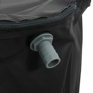 Serbatoio Acqua con Rubinetto Pieghevole 500 L in PVC 155995