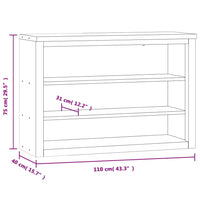 Mobile Cucina da Parete con Ripiani-Armadi sospesi per Cucina in Acciaio Inossidabile 492628