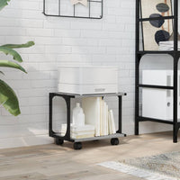 Supporto Stampante 2 Piani Grigio Sonoma 41x28x33,5 Multistratocod mxl 90743