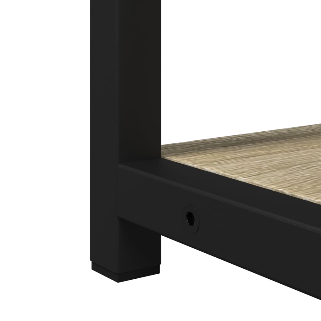 Mobile Bagno con Specchio Rovere Sonoma 60x16x60 cm Multistrato 842422