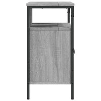 Mobile Lavabo Bagno Grigio Sonoma 60x30x60 cm Legno Multistrato