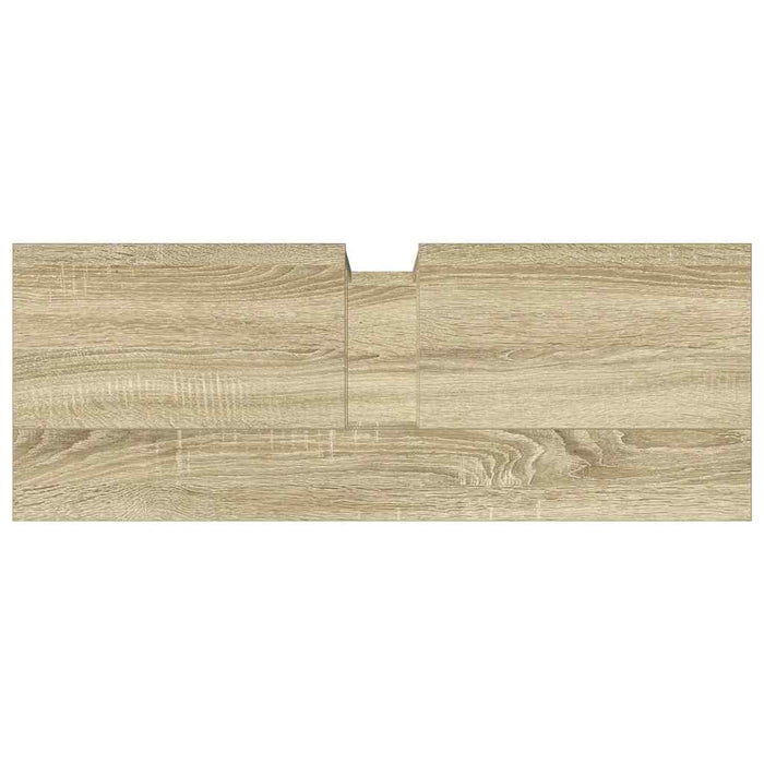 Mobile Lavabo Bagno Rovere Sonoma 80x30x60 cm Legno Multistrato 842442