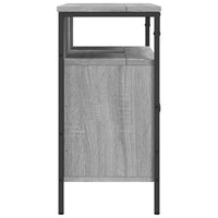 Mobile Lavabo Bagno-Armadietto da bagno Grigio Sonoma 80x30x60 cm Legno Multistrato 638488
