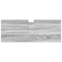 Mobile Lavabo Bagno Grigio Sonoma 80x30x60 cm Legno Multistrato 842444