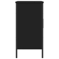 Mobile Lavabo Bagno-Armadietto da bagno Nero 60x30x60 cm in Legno Multistrato 887108