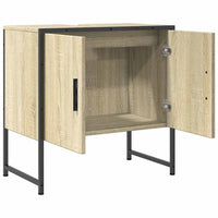 Mobile Lavabo Bagno Rovere Sonoma 60x33x60 cm Legno Multistrato 842457