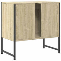 Mobile Lavabo Bagno Rovere Sonoma 60x33x60 cm Legno Multistrato 842457
