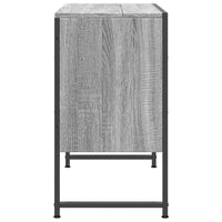 Mobile Lavabo Bagno Grigio Sonoma 60x30x60 cm Legno Multistrato