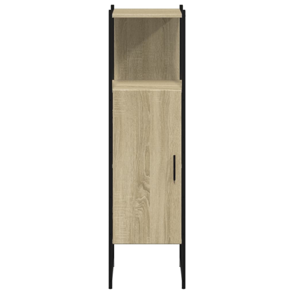 Mobile da Bagno Rovere Sonoma 33x33x120,5 cm Legno Multistrato 842467