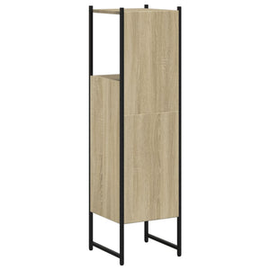 Mobile da Bagno Rovere Sonoma 33x33x120,5 cm Legno Multistrato 842467